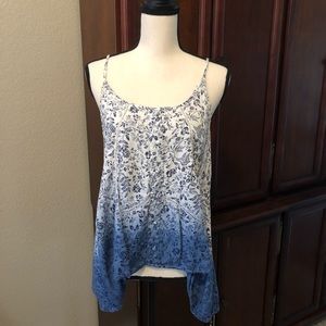 Blu Pepper tank top with adjustable straps